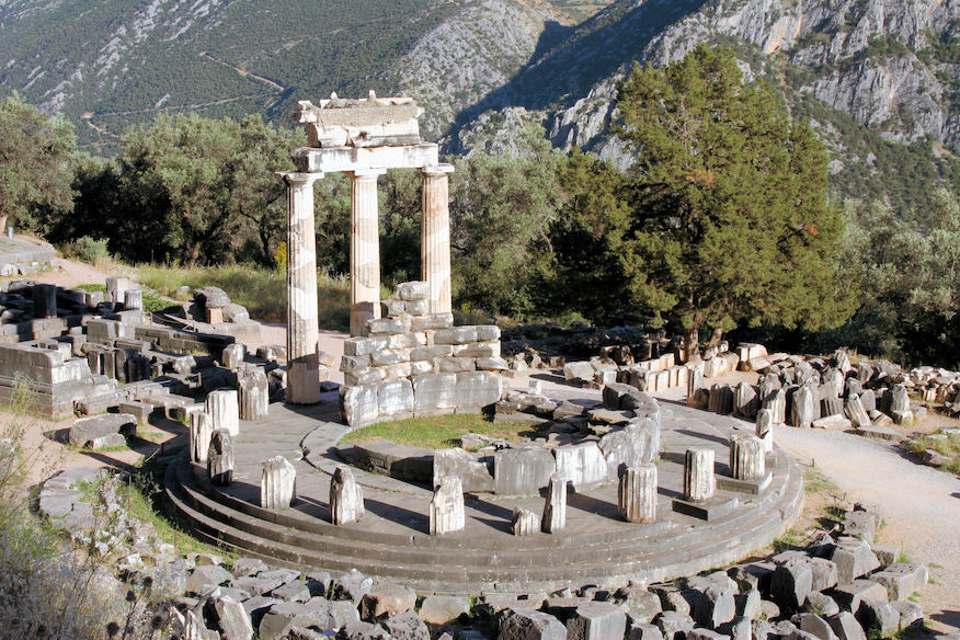 The Temple at Delphi