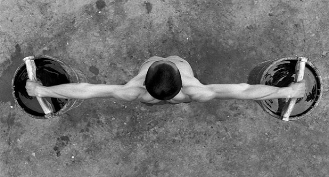 Monk Carrying Water