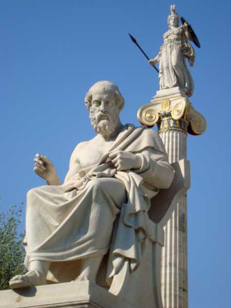 Plato and Athena