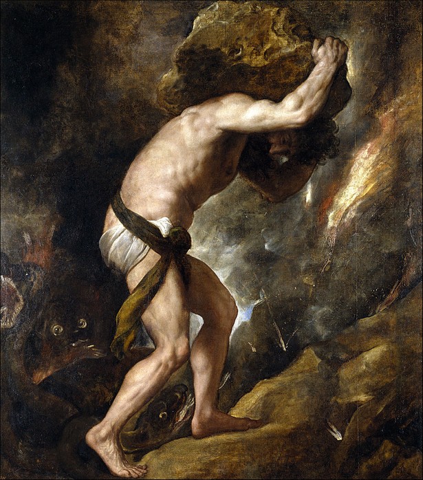 Here, Sisyphus, Carry This Rock